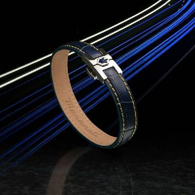 Maserati náramok Leather JM2269LA02