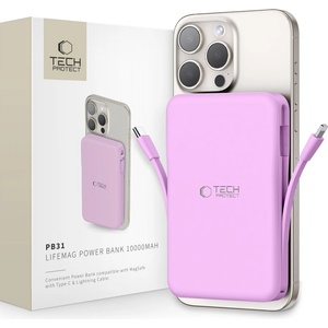 Tech-Protect PB31 Lifemag 10000 mAh Lavender