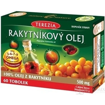 Terezia Company Rakytníkový olej excelent 500 mg 60 kapsúl