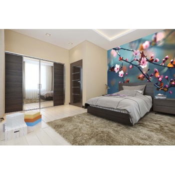 DIMEX ART s. r. o Самозалепваща се флизелинова фототапета японска череша 375 x 250 см