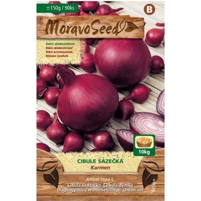 Červená cibule sazečka Karmen, MoravoSeed, 150 g