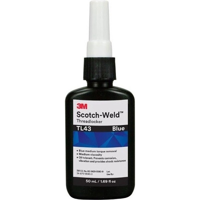 3M TL43 Scotch-Weld - pro dočasné zajištění závitů 50 ml (7100034008)