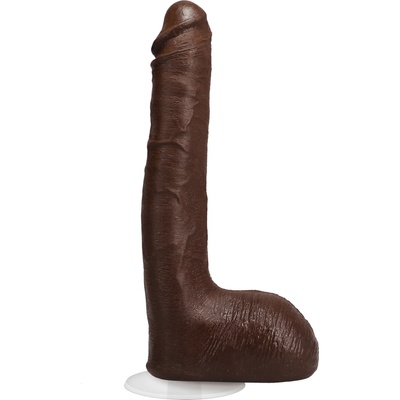 Doc Johnson Signature Cocks Ricky Johnson 10 Inch ULTRASKYN Dual Density Cock with Removable Vac-U-Loc Suction Cup