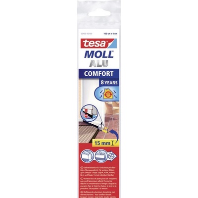 Tesa Door Sealing rail comfort nerezová oceľ 40 mm x 1 m