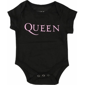 Image 1 of ROCK OFF детско боди Queen - Pink Logo - Черен - ROCK OFF - QUBG62TB