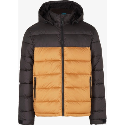 O'Neill Оранжево и черно мъжко яке O'Neill O'RIGINALS PUFFER JACKET O'Neill | Cheren | МЪЖЕ | XL