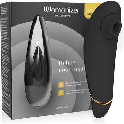 Премиум клитор стимулатор - Womanizer Premium 2 Black (D-235671)