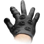 Fist It Silicone Stimulation Glove Black