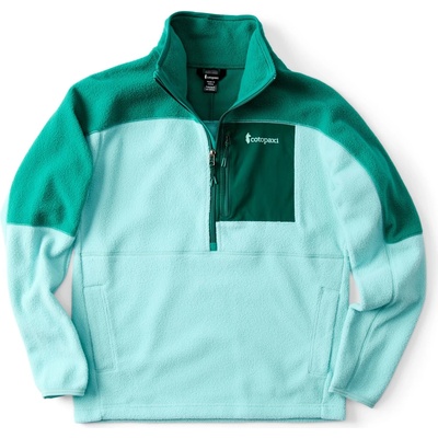 Cotopaxi Дамски поларен пуловер Cotopaxi Women's Abrazo Fleece Half-Zip Jacket Fleece jumper - Malachite (105-6029-0614)