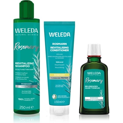 Weleda Rosemary комплект за растеж на косата и укрепване от корените