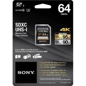 Sony SDXC Pro 64GB UHS-I U3 SF64UZ
