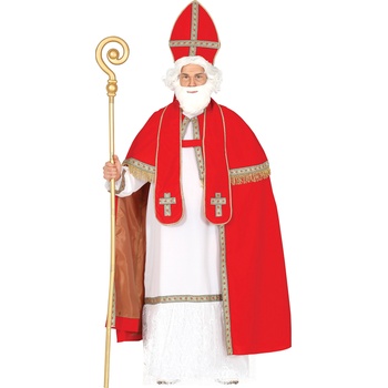 Fiestas Guirca Мъжки костюм - Св. Никола Размер - Възрастни: XL