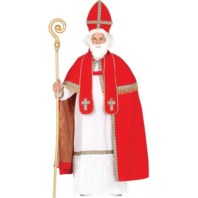 Fiestas Guirca Мъжки костюм - Св. Никола Размер - Възрастни: XL