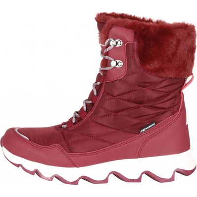 Alpine Pro women's winter shoes with ptx membrane Alpine Pro LARDA pomegranate tmavočervená