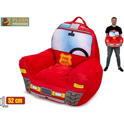 Mikro trading Plush Friends Křeslo záchranné složky 52 cm
