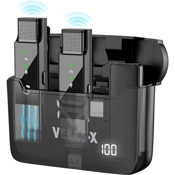 Veles-X Wireless Lavalier Microphone System Dual USB-C Mikrofón pre smartphone