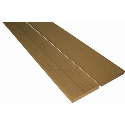 WPC dřevo plastová plotovka 2200x100x13mm - teak
