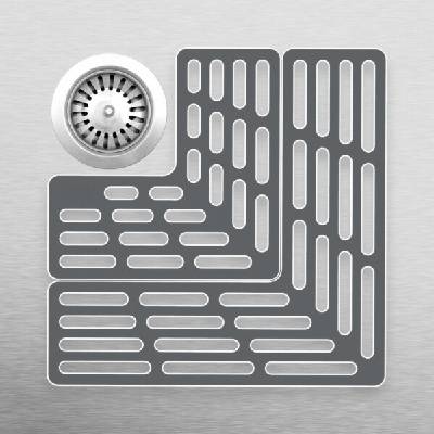 JOSEPH JOSEPH Podložky do dřezu Sink Saver 85037, šedé