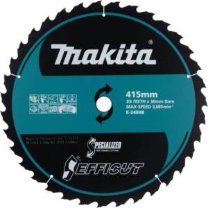 Makita нож за дърво Efficut 415 x 2.3 x 30 мм 35 зъба E-24848 (E-24848)