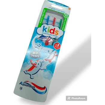Aquafresh Детска четка за зъби 3бр. 0-7 год (3595)