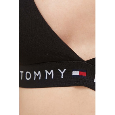 Tommy Hilfiger Сутиен Tommy Hilfiger в черно с изчистен дизайн UW0UW04144 (UW0UW04144.PPYX)