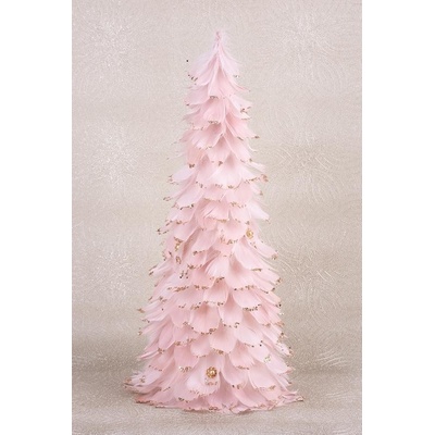 MagicHome Dekorace Vánoce Půdní stromek růžová 22x46 cm