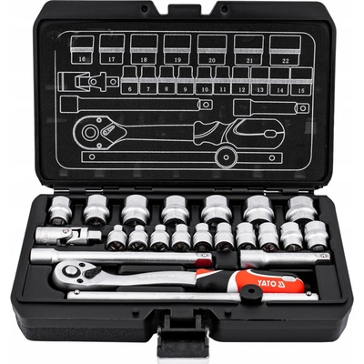 Yato Gola sada 3/8" 22 ks