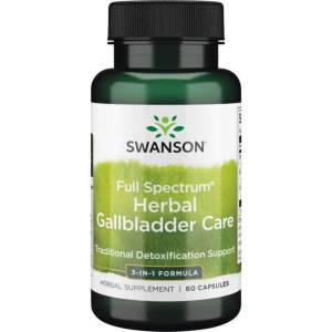 Swanson Full Spectrum Herbal Gallbladder Care, 60 капсули, Swanson (SW1492)