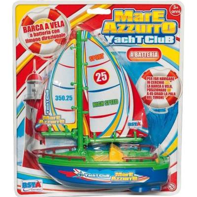 RSTA Детска играчка RS Toys - Платноходка с подвижен рул (9039)