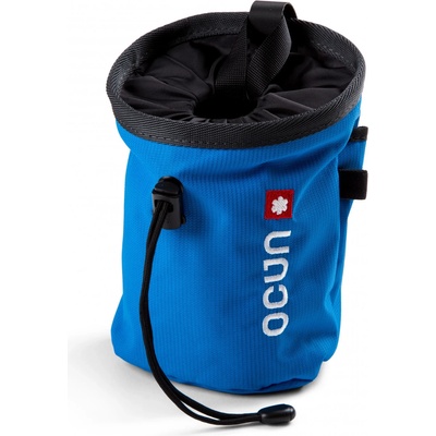 Ocun Торбичка за магнезий Ocun Cahlkbag Push + Belt Chalk bag - Blue Twist - размер One Size (335-0534-0111)