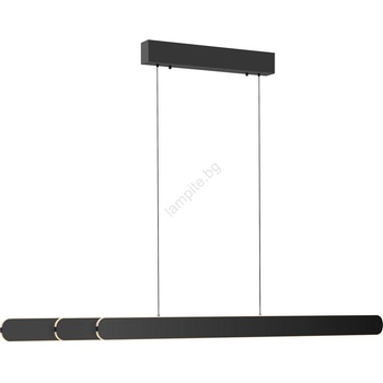 Schöner Wohnen 12577-18 - димируема LED висяща лампа на шнур ADRIANA 2xLED/24W/230V черна (W4874)