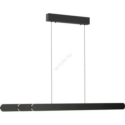 Schöner Wohnen 12577-18 - димируема LED висяща лампа на шнур ADRIANA 2xLED/24W/230V черна (W4874)