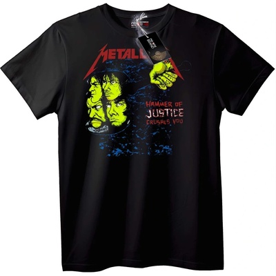 Metallica Hammer of Justice T-Shirt - XS, White