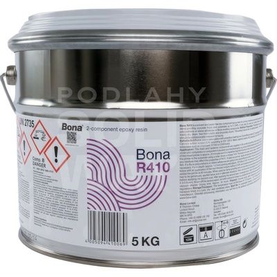 Penetračný náter Bona R410 5 kg 2-zložkový epoxid (pod lepidlá aj nivelačku)