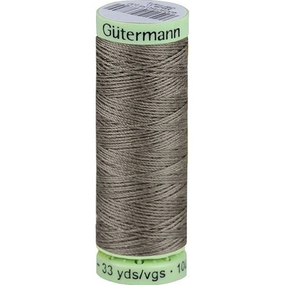 Polyesterové nitě Gütermann Jeans návin 30 m, střední, 634 šedá