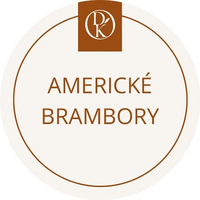 Davídkovo koření Etiketa Americké brambory béžová průměr 4,5 cm 1 ks