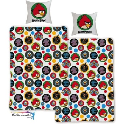 Halantex Obliečky Angry Birds Get bavlna 140x200 70x80