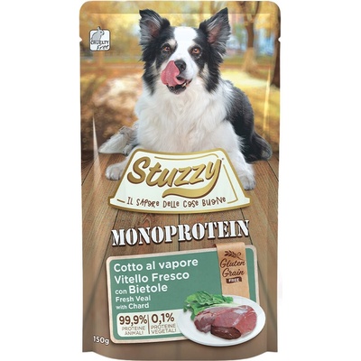 Stuzzy Monoprotein Teľacie s mangoldom 150 g