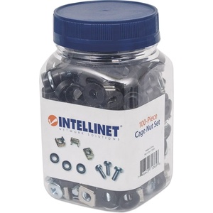 Intellinet Крепежни елементи intellinet 713658 за сървърен шкаф, 100 броя (713658)