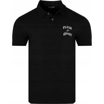 Plein sport Refined Black polo tričko