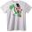 NOONEBRAND Тениска Mario и Yoshi - M, White