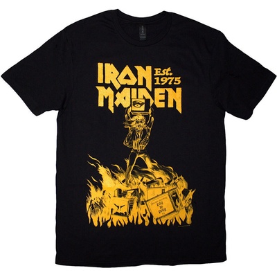 Iron Maiden Est. 1975 Holy Smoke Jumbo Yellow Black M Риза (IMTEE199MB02)