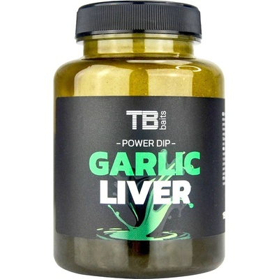 TB Baits Power Dip Garlic Liver 150 ml