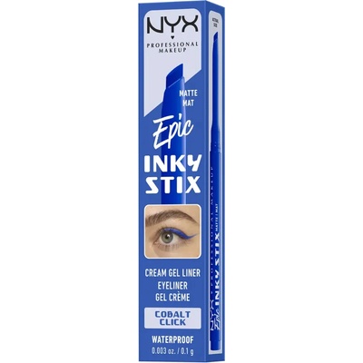 NYX Professional Makeup Epic Inky Stix gelové oční linky 06 Cobalt Click 1 g