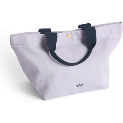 HAY Bavlněná taška Mini Tote Bag Lavender fialová