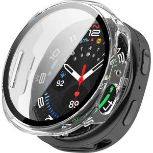 Techsuit Протектор за Samsung Galaxy Watch8 40мм - Defense360 Pro + Скрийн протектор - Прозрачен (KF2353346)