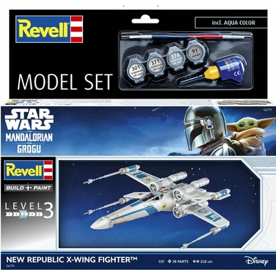 RevellStar Wars: The Mandalorian and Grogu New Republic X-Wing Fighter 1:57