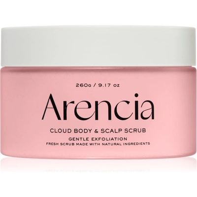 Arencia Fresh Cloud Lavender & Pear нежен пилинг за тяло за коса и тяло 260 гр