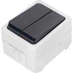 Aigostar - Домашен превключвател за променлив ток 250V/10A IP54 (AI2735)