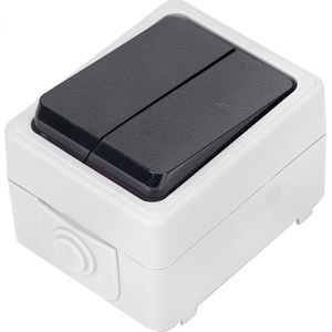 Aigostar - Домашен превключвател за променлив ток 250V/10A IP54 (AI2735)